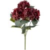 Bloomingville Hydrangea Künstlicher Stiel 38 cm, Rot