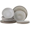 Bloomingville Sandrine Tischservice-Set 12er Set, Natur