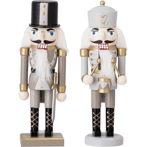 Bloomingville Darren Decoratie 2 stuks H20 cm, Goud