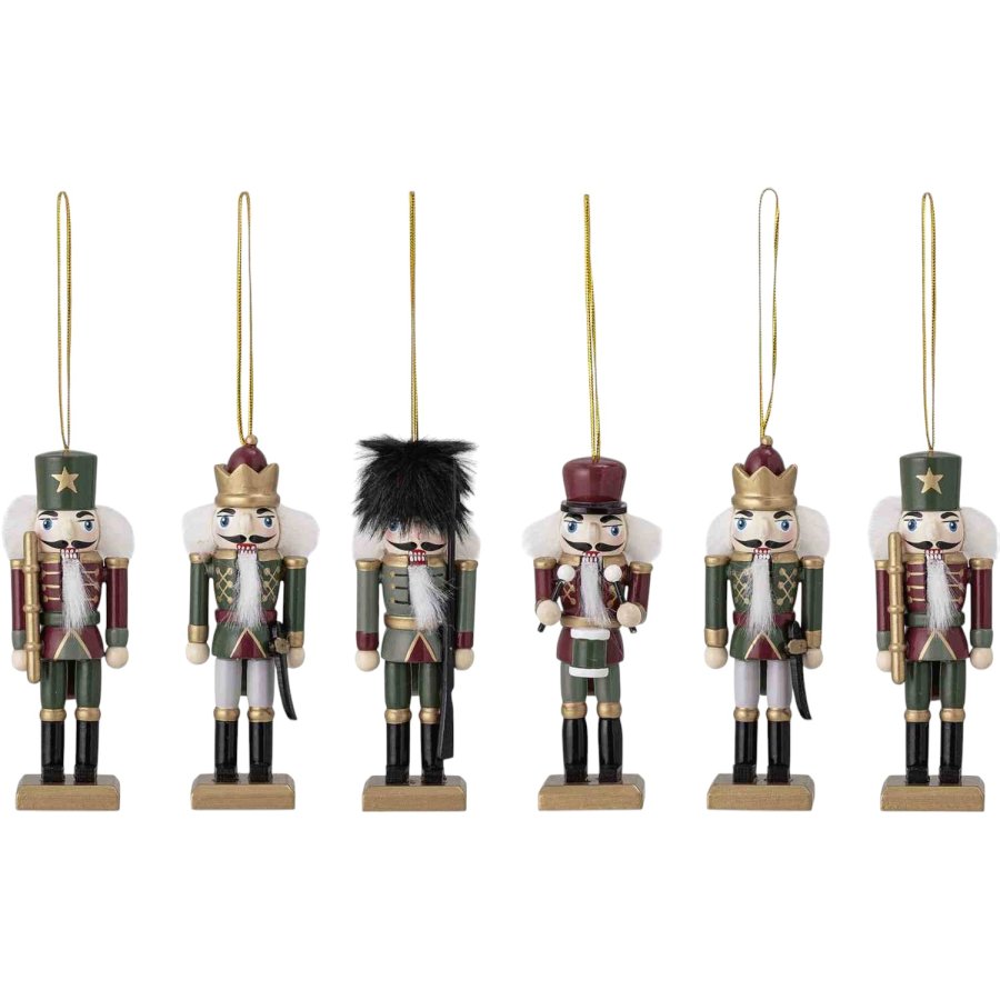 Bloomingville Nikita Ornament 6er Set, Grn