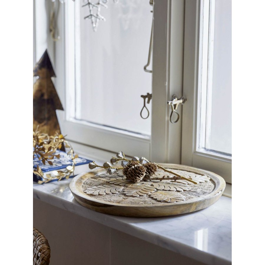 Bloomingville Noreen Servierplatte 29 cm, Mangobaum