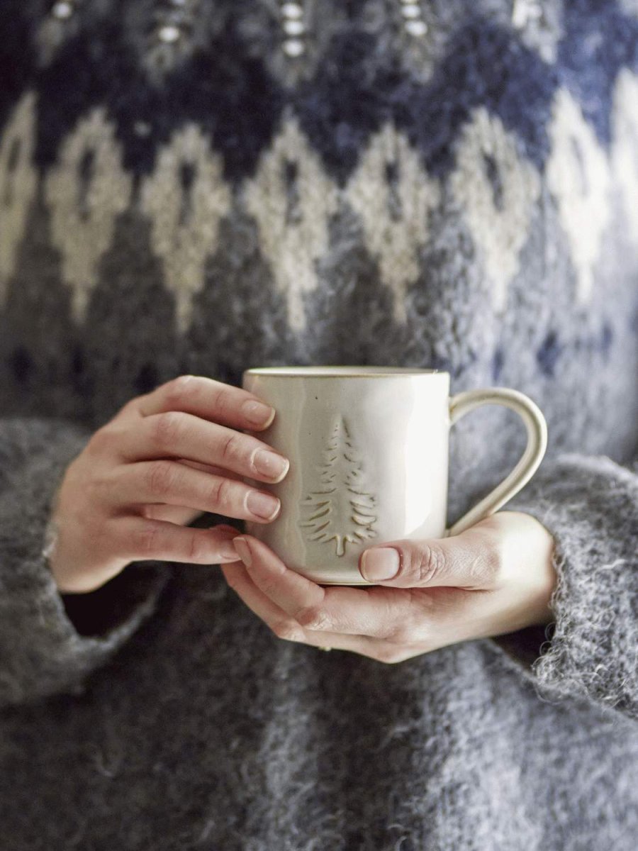 Bloomingville Winter Tasse 30 cl, Weihnachtsbaum