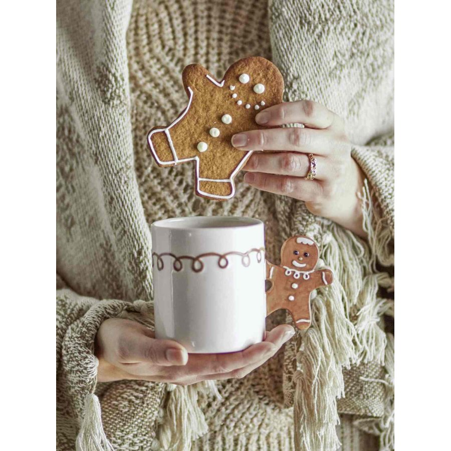 Bloomingville Ginnie Becher H9,5 cm, Braun