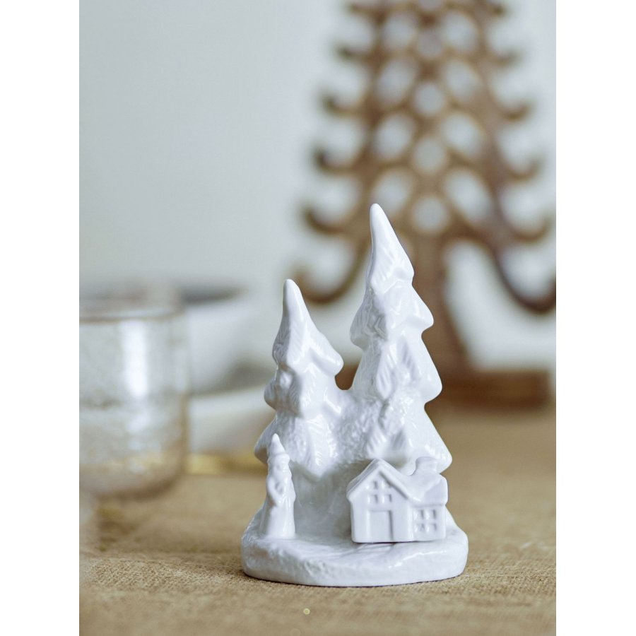 Bloomingville Fadima Dekoration H14 cm, Weiß