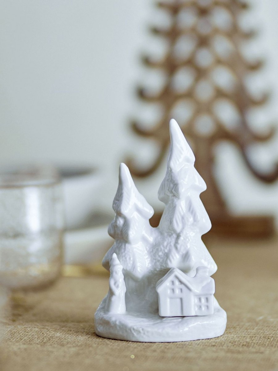 Bloomingville Fadima Dekoration H14 cm, Weiß