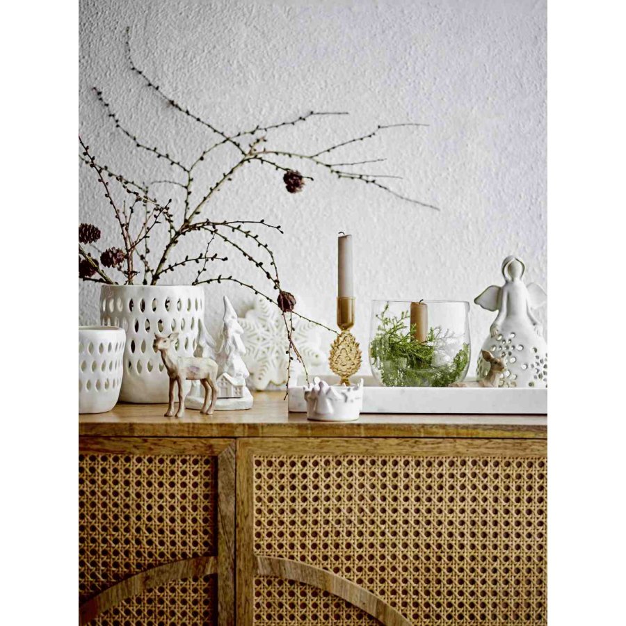 Bloomingville Fadima Dekoration H14 cm, Weiß