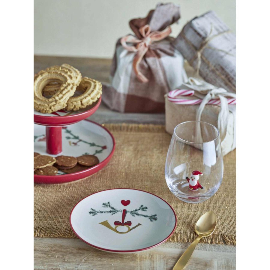 Bloomingville Yule Teller 2er Set 16 cm, Natur