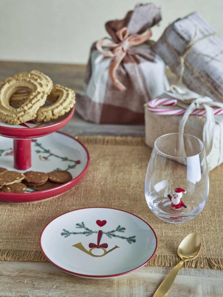 Bloomingville Yule Teller 2er Set 16 cm, Natur