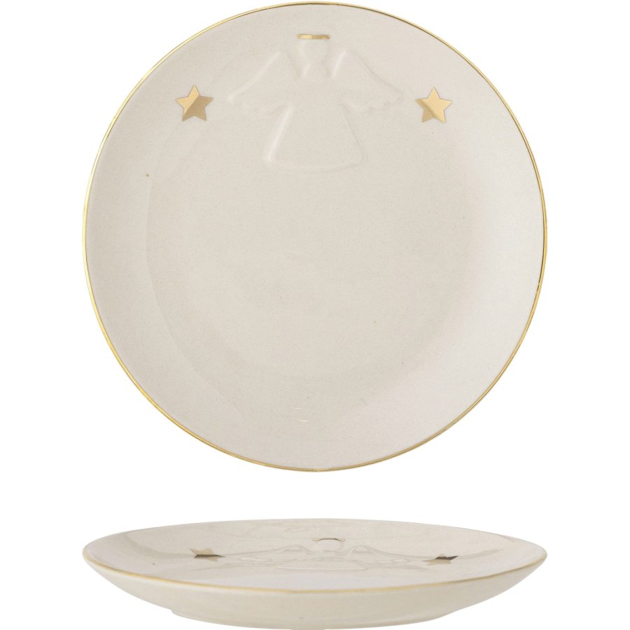 Bloomingville Starry Teller 16 cm, Wei