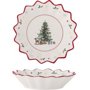 Bloomingville Naive Kom 20 cm, Rood