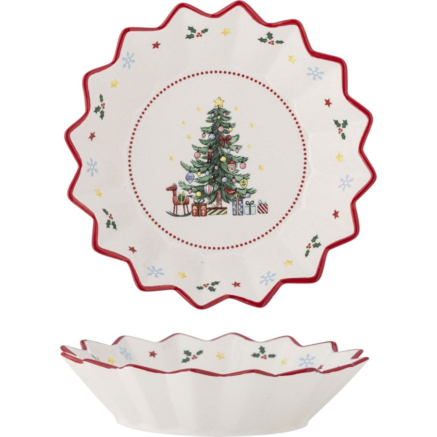 Bloomingville Naive Schale 20 cm, Rot