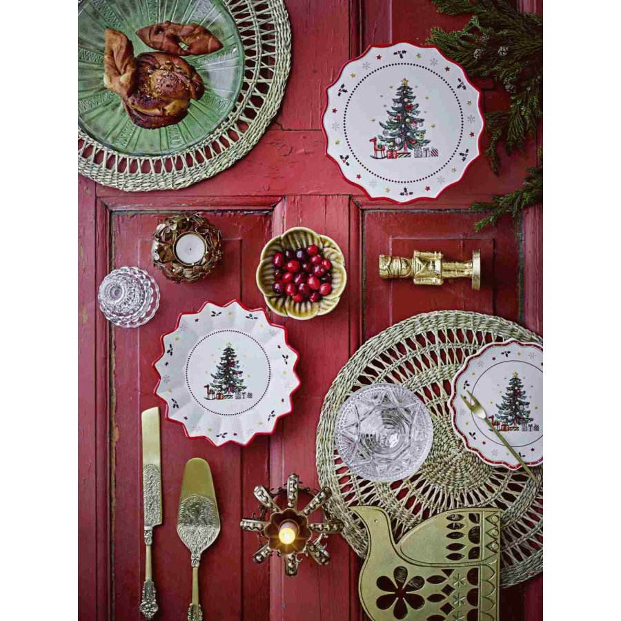 Bloomingville Naive Schale 20 cm, Rot