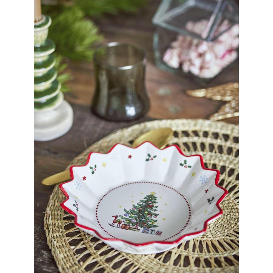 Bloomingville Naive Schale 20 cm, Rot