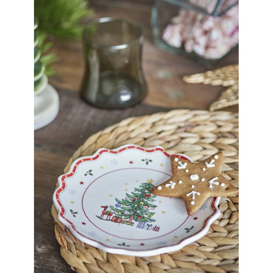 Bloomingville Naive Teller 17 cm, Rot