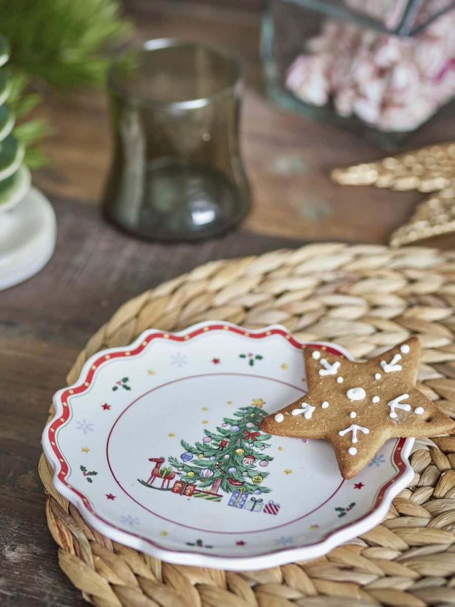 Bloomingville Naive Teller 17 cm, Rot