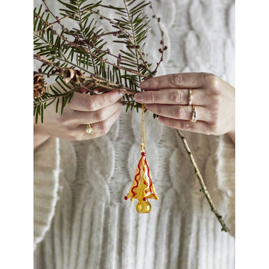 Bloomingville Cherlyn Ornament H7,5 cm, Gelb