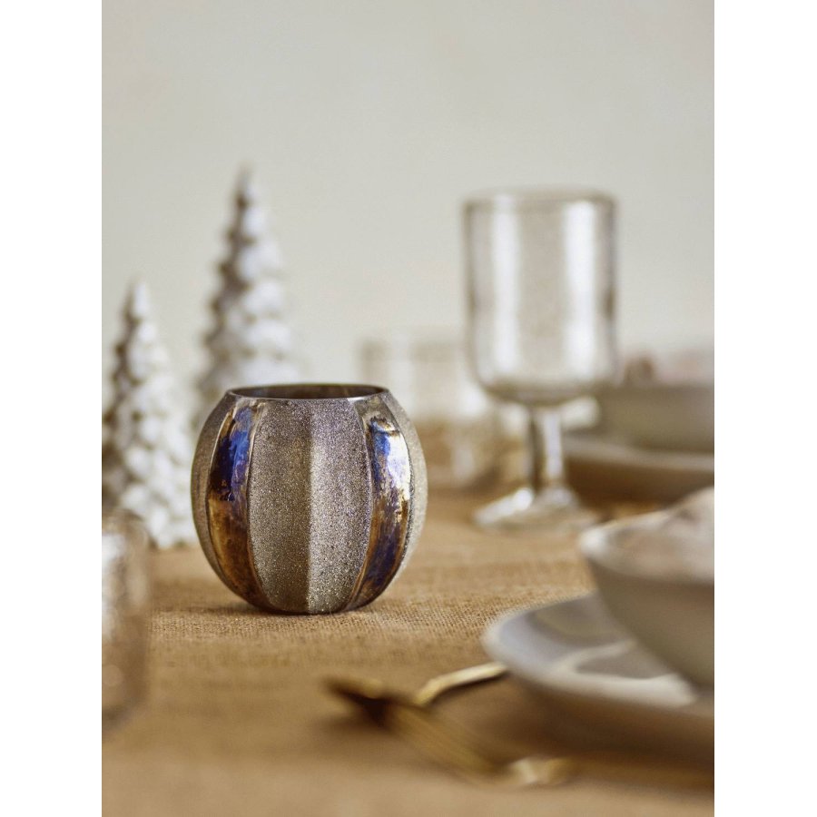 Bloomingville Felecia Teelichthalter H10 cm, Gold