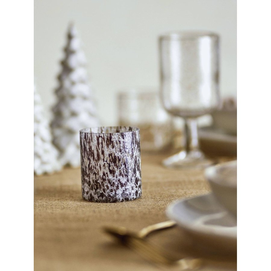 Bloomingville Felicita Teelichthalter H8 cm, Braun