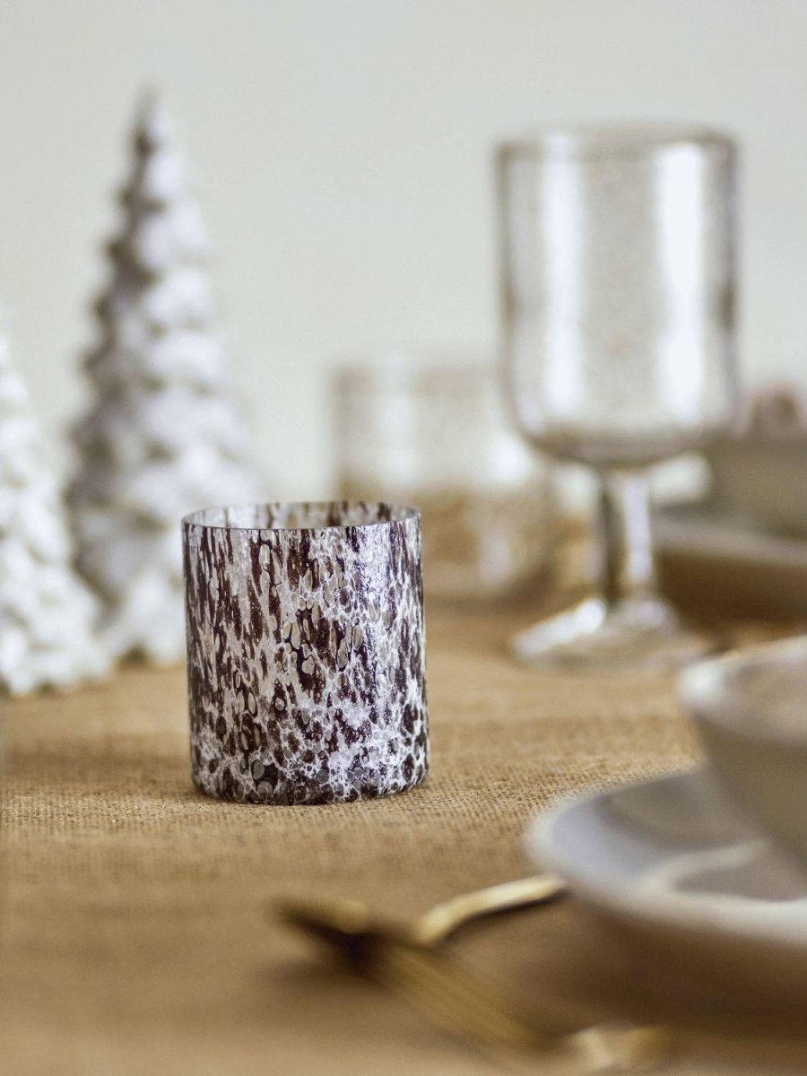 Bloomingville Felicita Teelichthalter H8 cm, Braun