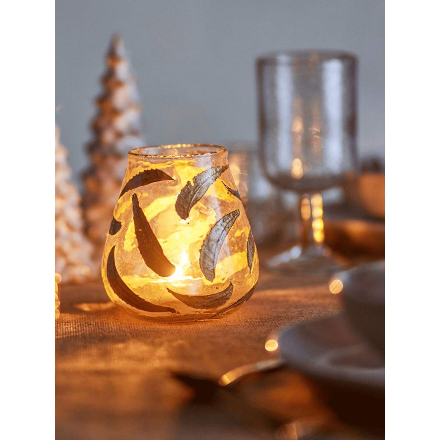 Bloomingville Fidelia Teelichthalter H12 cm, Gold