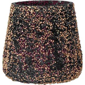 Bloomingville Filiz Waxinelichthouder H11 cm, Goud