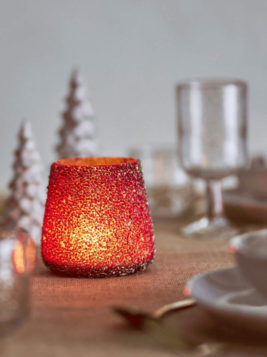 Bloomingville Filiz Teelichthalter H11 cm, Gold