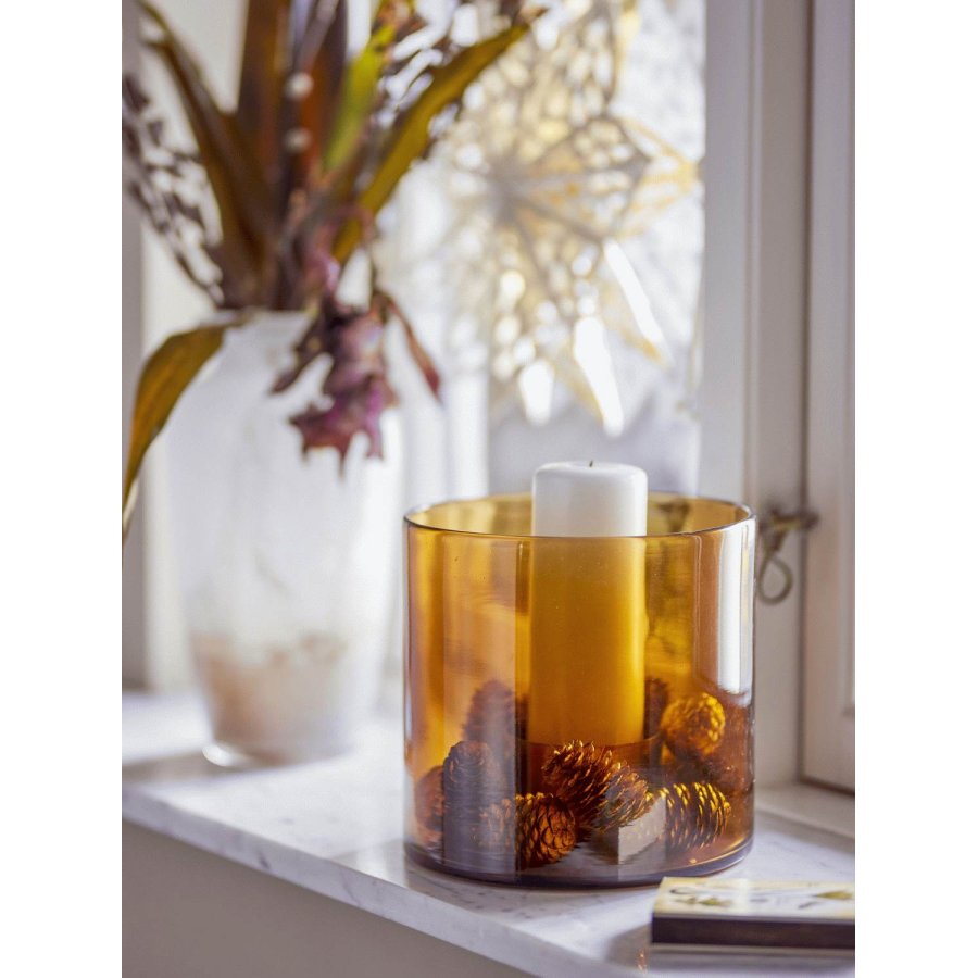 Bloomingville Kahlah Kerzenhalter H18 cm, Braun