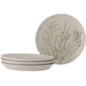 Bloomingville Bea Teller 4er Set 27,5 cm, Natur