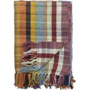Bloomingville Elmy Plaid 130x160 cm, Orange
