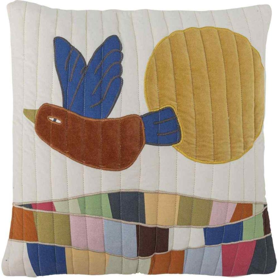 Bloomingville Mini Colorine Kissen 45x45 cm, Natur