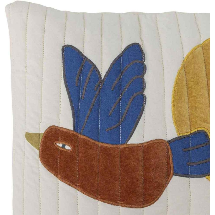 Bloomingville Mini Colorine Kissen 45x45 cm, Natur