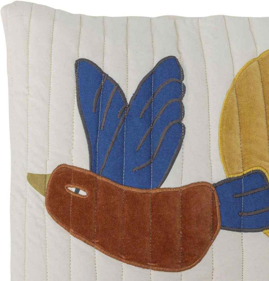 Bloomingville Mini Colorine Kissen 45x45 cm, Natur