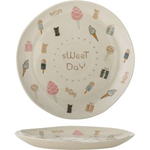 Bloomingville Mini Sweets Tallerken 24 cm, Natur