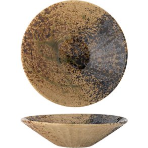 Creative Collection Larken Servierplatte 25 cm, Schwarz