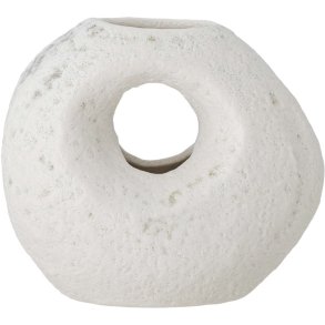 Bloomingville Caia Vase H9,5 cm, Wei