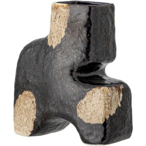 Bloomingville Ollia Vase H20 cm, Schwarz