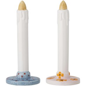 Bloomingville Heida Dekoration 2er Set H18 cm, Blau