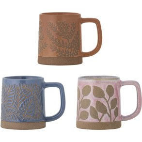 Creative Collection Kayce Becher 3er Set 25 cl, Blau