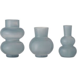 Bloomingville Kinsie Vase 2er Set, Blau