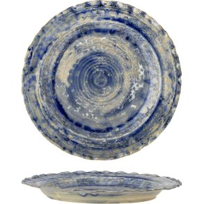 Creative Collection Rowan Servierplatte 27 cm, Blau