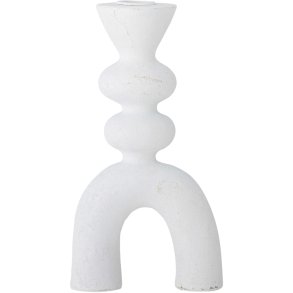 Bloomingville Syra Lysestage H21 cm, Hvid