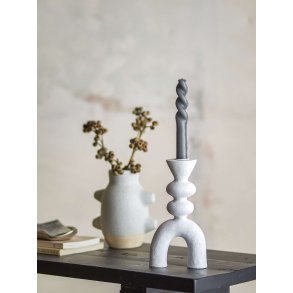 Bloomingville Syra Lysestage H21 cm, Hvid