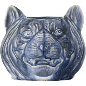 Creative Collection Abner berdachungen fr Blumentpfe H14 cm, Blau