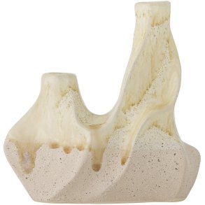 Bloomingville Wavy Kerzenhalter H19 cm, Weiß