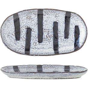 Bloomingville Ever Platte 24,5 cm, Schwarz