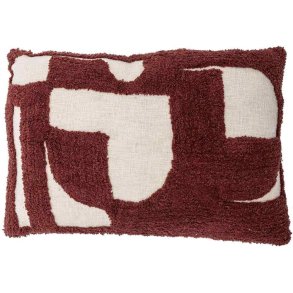 Bloomingville Olica Kissen 40x60 cm, Rot