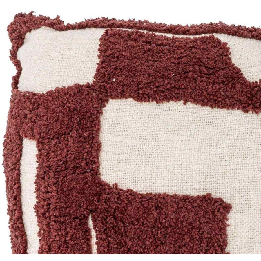 Bloomingville Olica Kissen 40x60 cm, Rot
