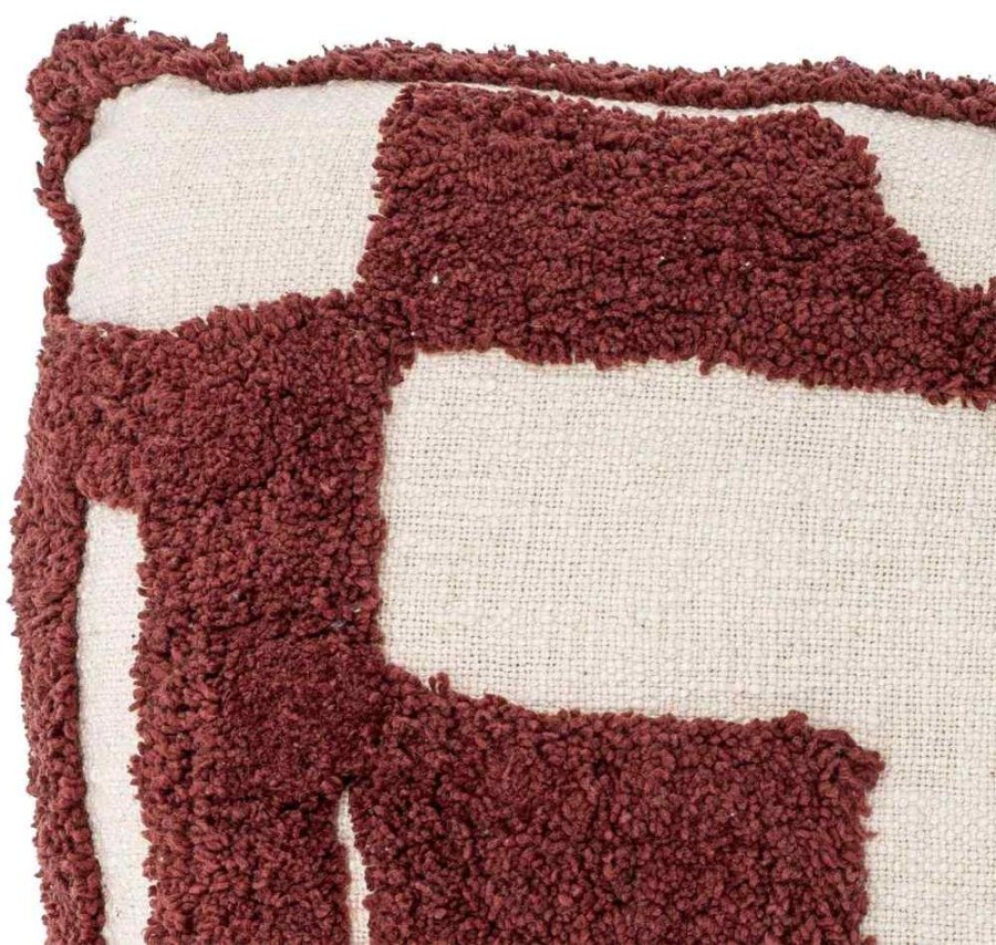 Bloomingville Olica Kissen 40x60 cm, Rot