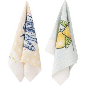 Creative Collection Maxima Viskestykke 2 stk. 45x75 cm, Gul