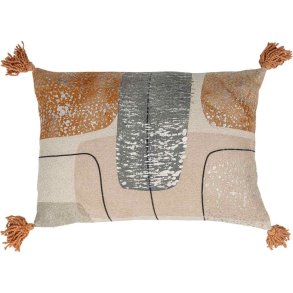 Bloomingville Lanzo Kissen 35x50 cm, Orange